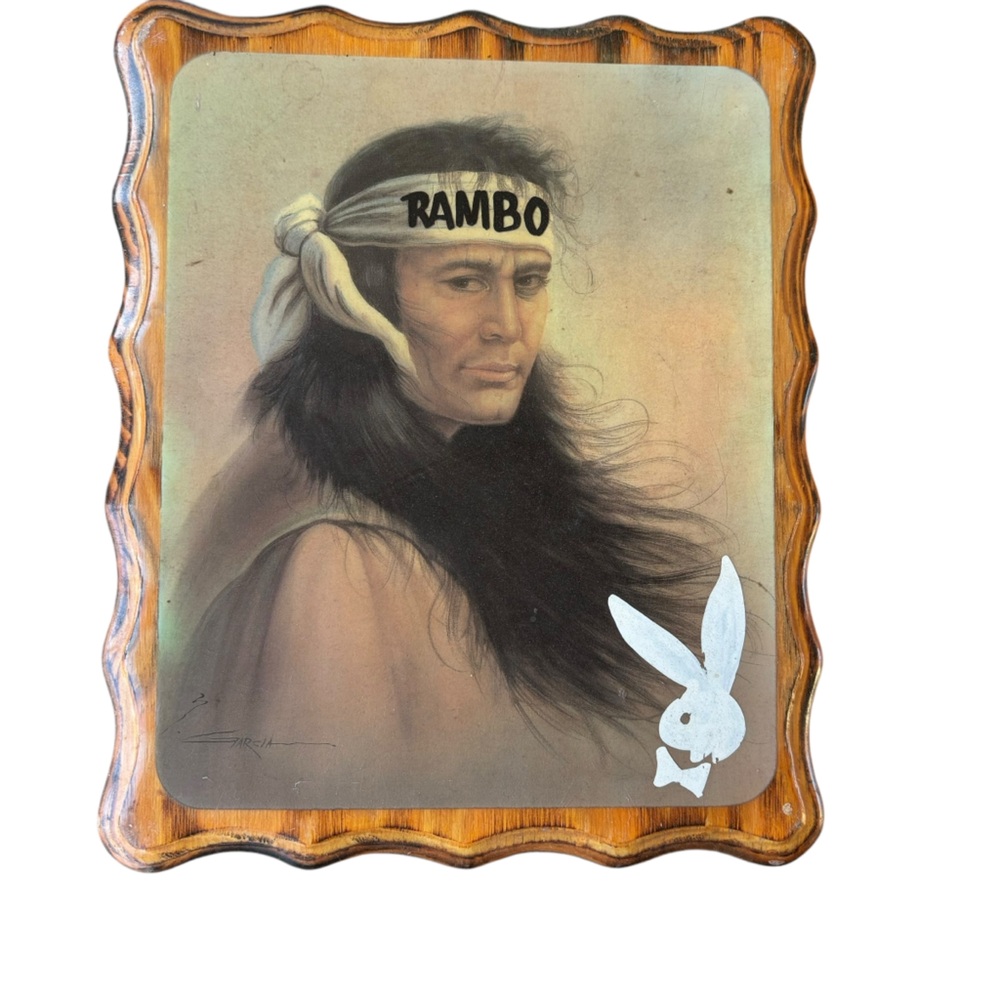Z. Garcia Native American Art Wood Artwork Painting